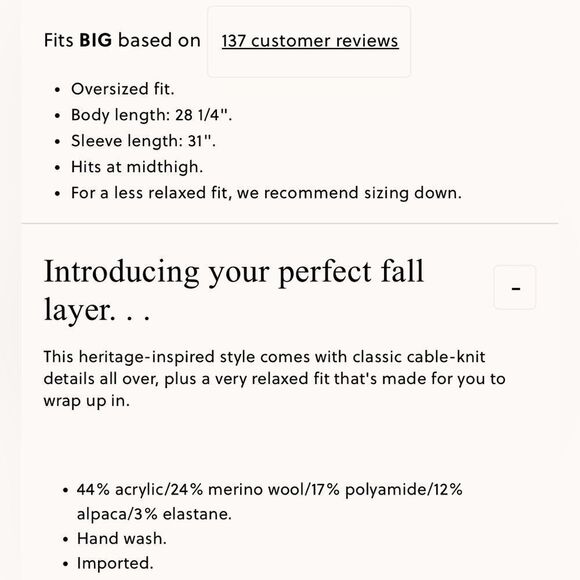 NWT J CREW Relaxed cable-knit cardigan in green - Picture 6 of 7